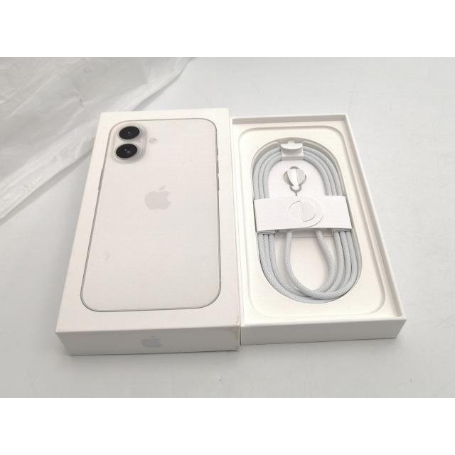 中古】Apple 国内版 【SIMフリー】 iPhone 16 128GB ホワイト MYDR3J/A