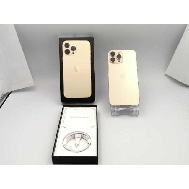 【中古】Apple docomo 【SIMフリー】 iPhone 13 Pro Max 256GB ゴールド MLJA3J/A【ECセンター】保証期間１ヶ月【ランクB】の画像