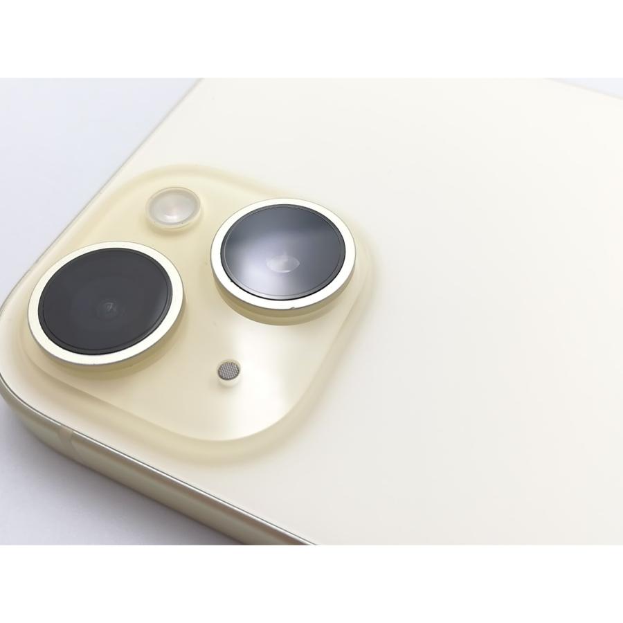 中古】Apple 国内版 【SIMフリー】 iPhone 15 128GB イエロー MTMK3J/A