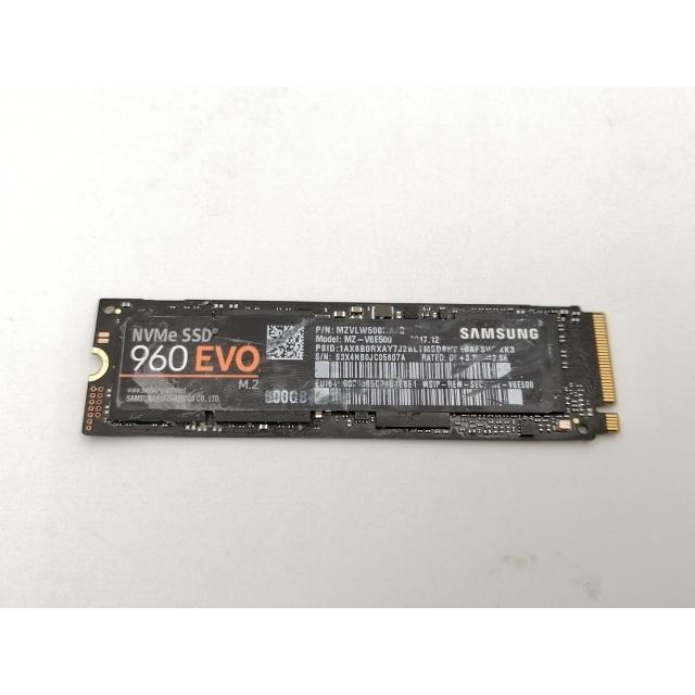 中古】SAMSUNG 960 EVO MZ-V6E500B/IT 500GB/M.2 2280(PCIe3.0 NVMe
