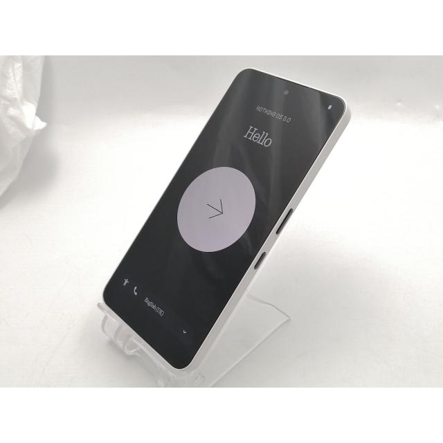 【美品！使用数日】nothing phone (3a) 256GB ホワイト Nothing Phone 3a - White, 8GB RAM, 256GB Storage