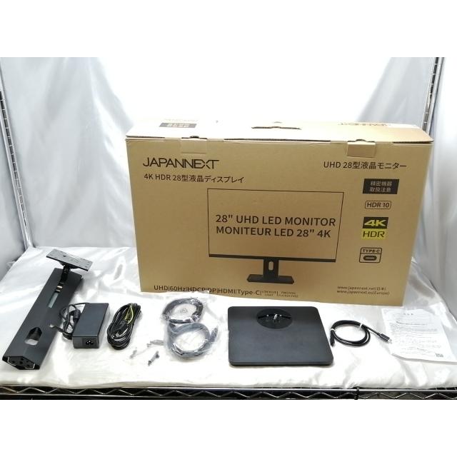 中古】JAPANNEXT JN-IPS282UHDR-C65W [28インチ/3840x2160/IPS