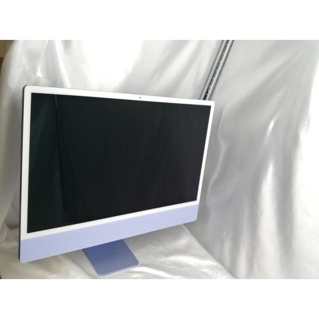 中古】Apple iMac 24インチ CTO (M1・2021) パープル M1(CPU:8C/GPU:8C
