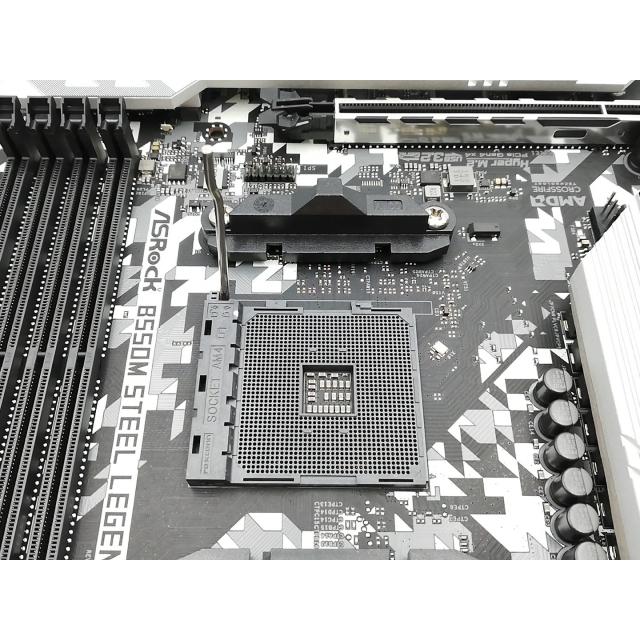 中古】ASRock B550M Steel Legend B550/AM4/2.5GbitLAN/MicroATX