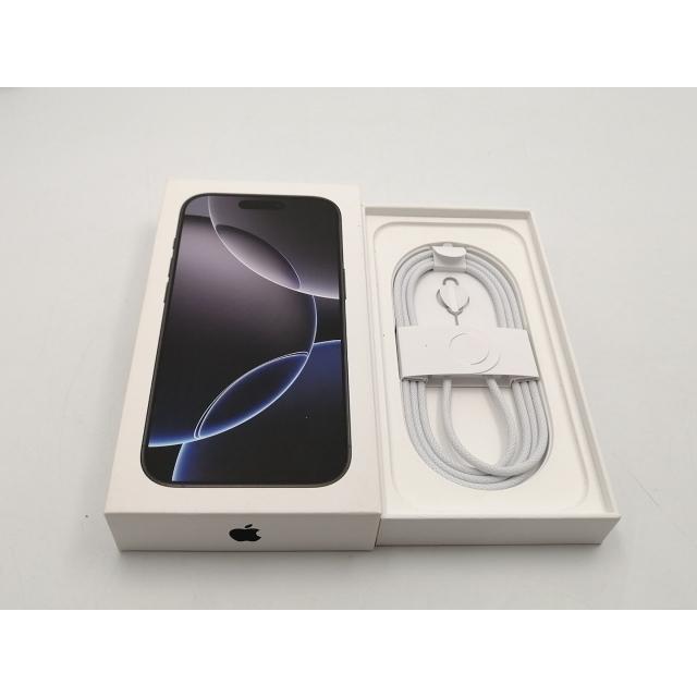 中古】Apple 国内版 【SIMフリー】 iPhone 16 Pro 128GB ブラック