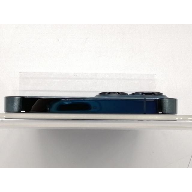 未使用に近い iPhone12ProMax 128GB SIMフリー 本体ブルー iPhone12promax 128ギガ シムフリーモデル