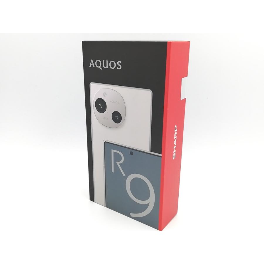未使用】SHARP 国内版 【SIMフリー】 AQUOS R9 ホワイト 12GB