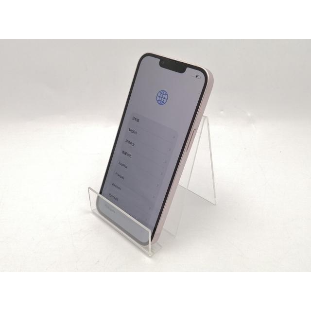 【中古】【赤ロム保証あり】Apple au 【SIMフリー】 iPhone 13 128GB ピンク MLNE3J/A【ECセンター】保証期間１ヶ月【ランクC】の画像