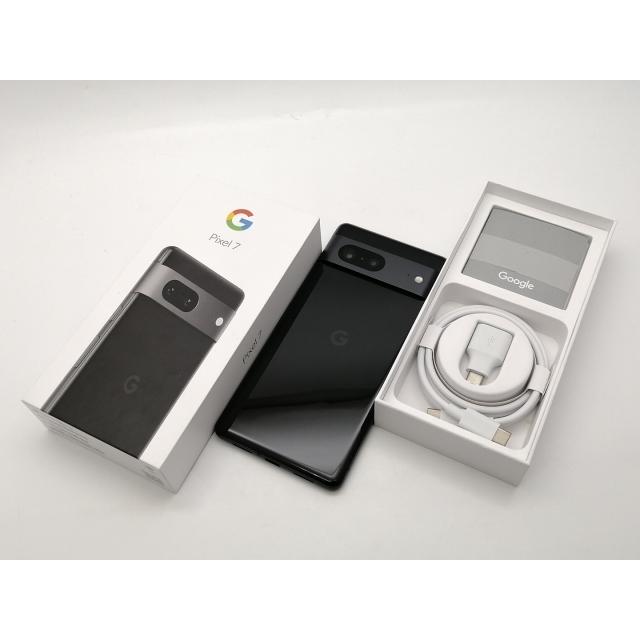 中古】Google 国内版 【SIMフリー】 Pixel 7 オブシディアン 8GB 128GB