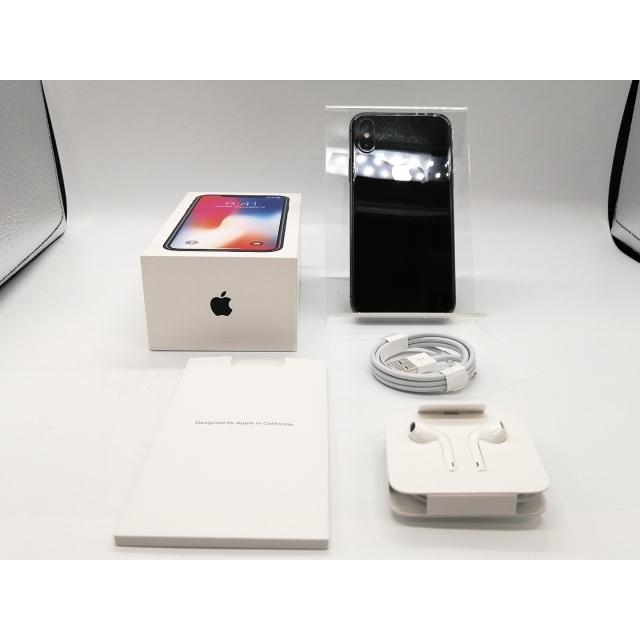 中古】Apple 海外版 【SIMフリー】 iPhone X 256GB スペースグレイ