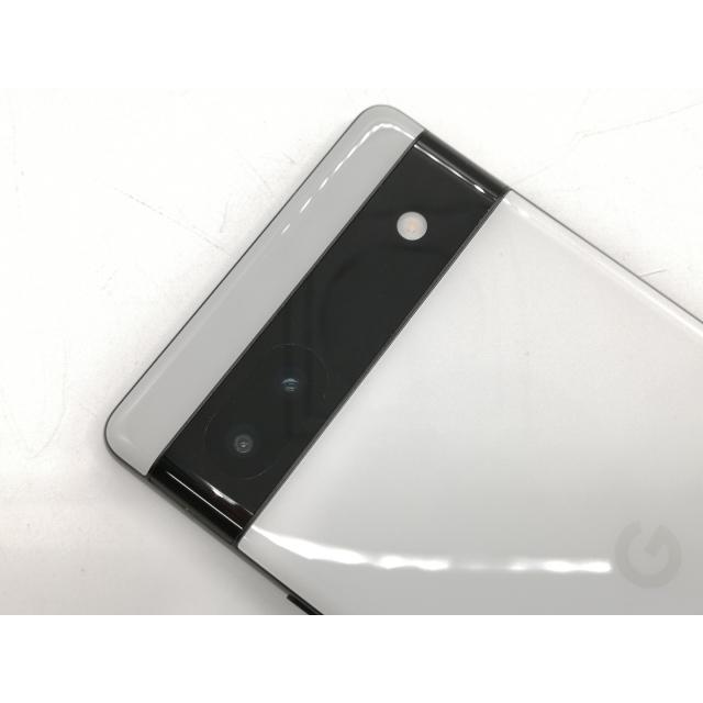 中古】Google au 【SIMフリー】 Pixel 6a チョーク 6GB 128GB
