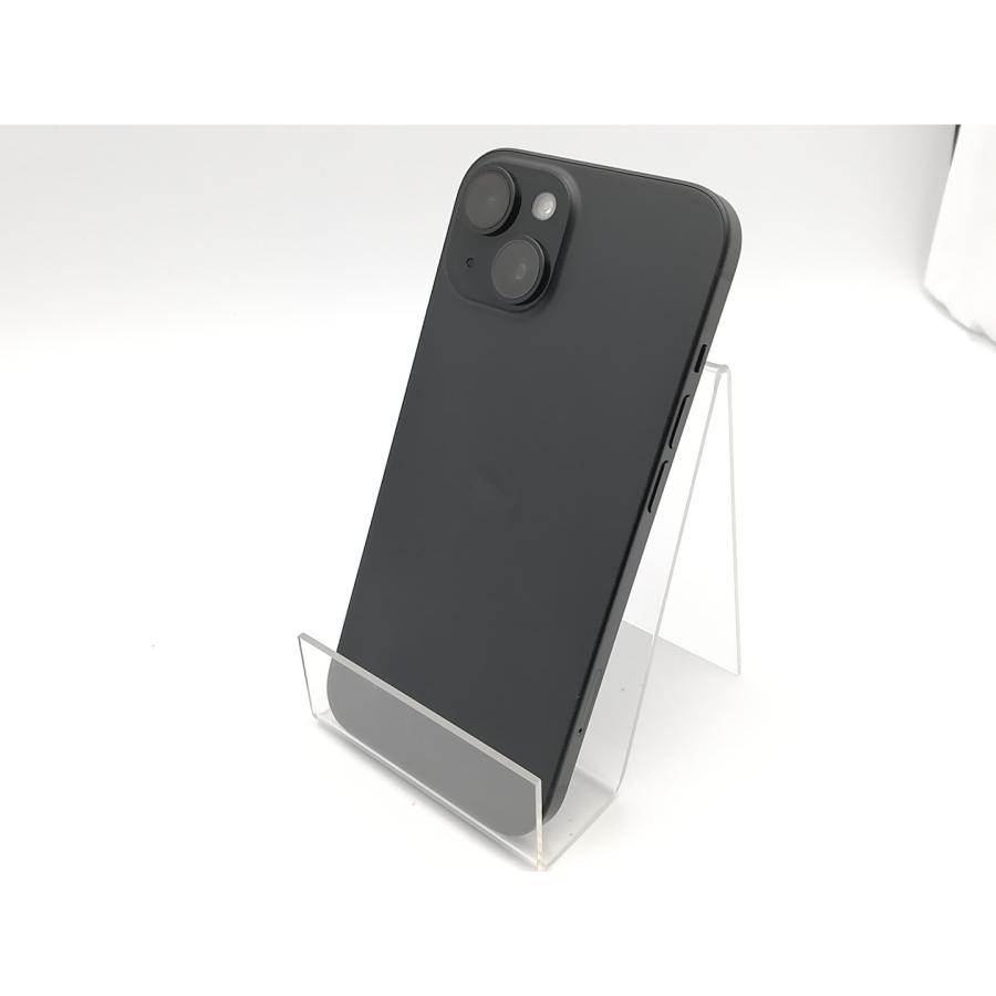 中古】Apple docomo 【SIMフリー】 iPhone 15 128GB ブラック MTMH3J/A