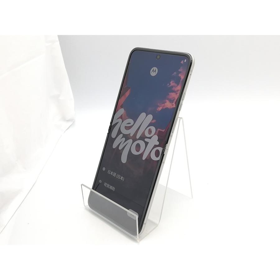 中古】MOTOROLA 国内版 【SIMフリー】 motorola razr 40 バニラ
