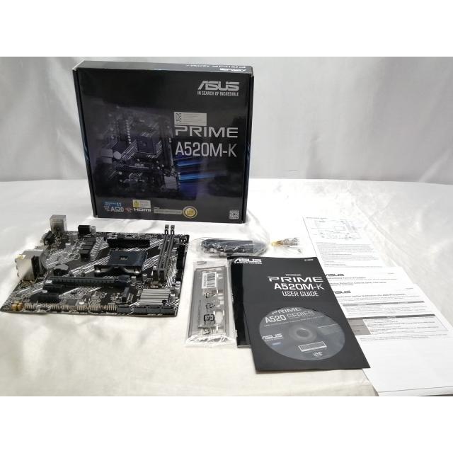 中古】ASUS PRIME A520M-K A520/AM4/MicroATX【ECセンター】保証期間1