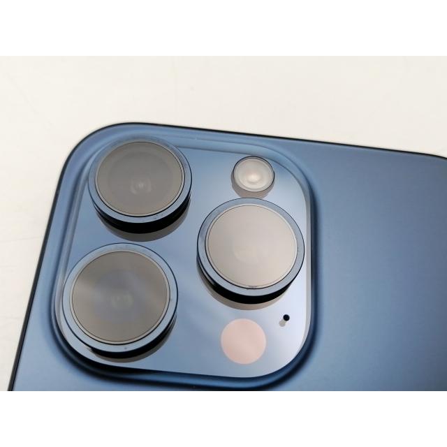 【中古】Apple 国内版 【SIMフリー】 iPhone 15 Pro Max 512GB ブルーチタニウム MU6X3J/A【ECセンター】保証期間１ヶ月【ランクA】の画像