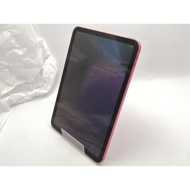 中古】Apple 国内版 【SIMフリー】 iPad（第10世代/2022） 64GB ピンク