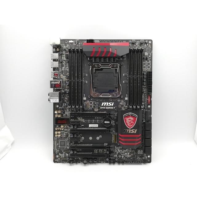 【動作品】MSI X99A GAMING 7 X99/LGA2011-V3 中古】MSI X99A GAMING 7 X99/LGA2011-v3(DDR4)/M.2(x4)/SATA Express