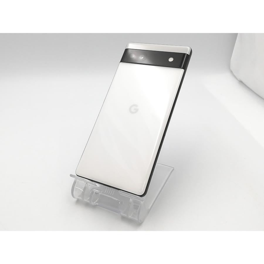 中古】Google au 【SIMフリー】 Pixel 6a チョーク 6GB 128GB GB17L