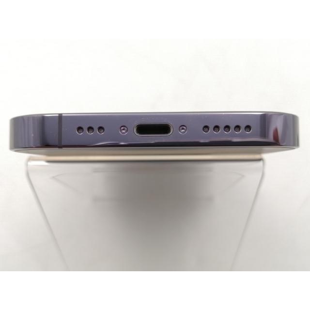 【中古】Apple 国内版 【SIMフリー】 iPhone 14 Pro 256GB ディープパープル MQ1E3J/A【ECセンター】保証期間１ヶ月【ランクB】の画像