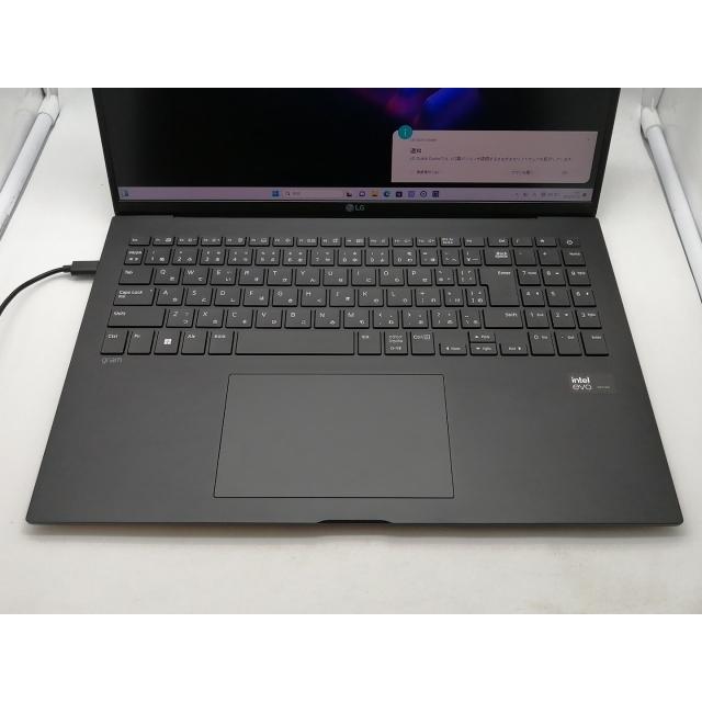 【中古】LG電子 LG gram 16Z90S-MA78J2 オブシディアンブラック【Ultra7 155H 16G 1T(SSD) WiFi 16LCD】【大須アメ横】保証期間１ヶ月【ランクA】の画像