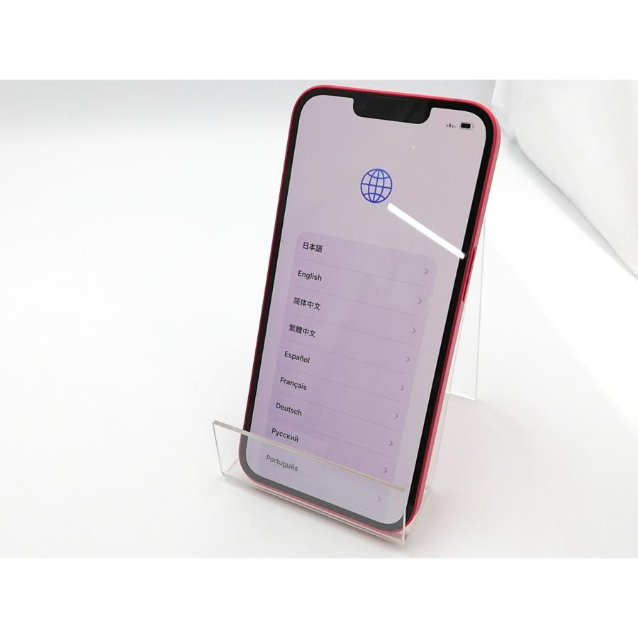 中古】Apple 国内版 【SIMフリー】 iPhone 14 128GB (PRODUCT)RED