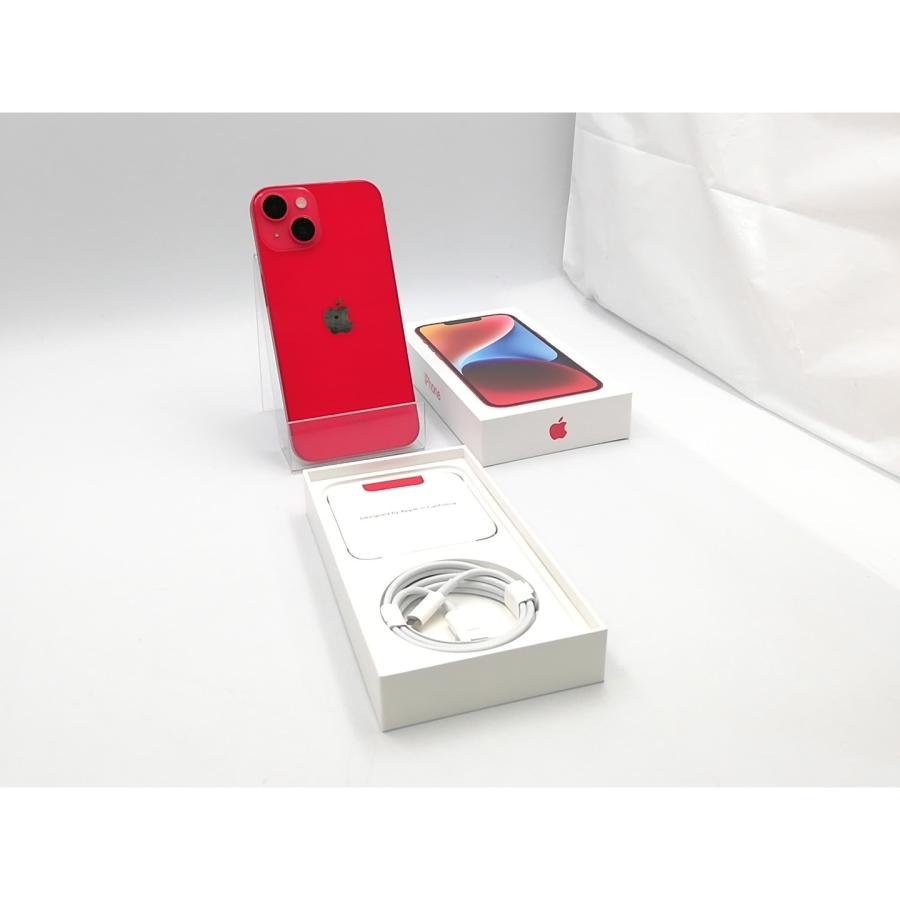 中古】Apple 国内版 【SIMフリー】 iPhone 14 128GB (PRODUCT)RED