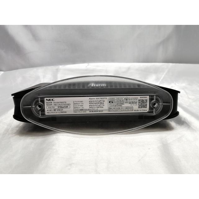 中古】NEC Aterm WX7800T8 (PA-WX7800T8) Wi-Fi6E(11ax)対応無線LAN