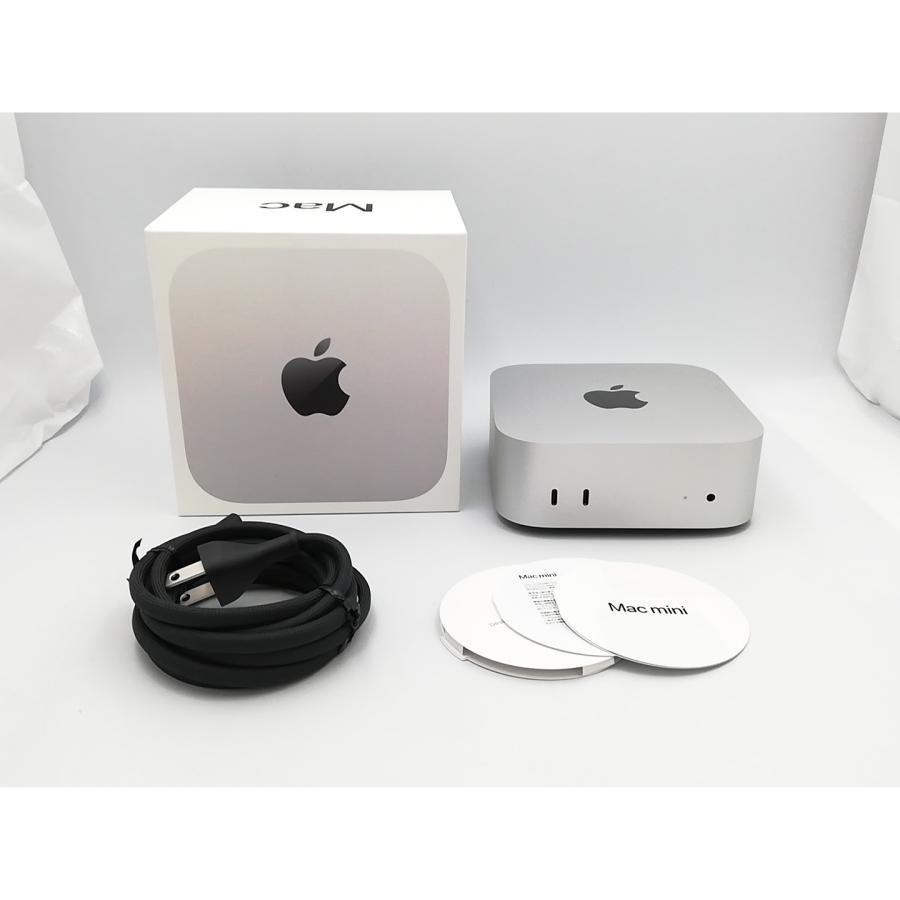中古】Apple Mac mini M4(CPU:10C/GPU:10C) 16GB/256GB シルバー