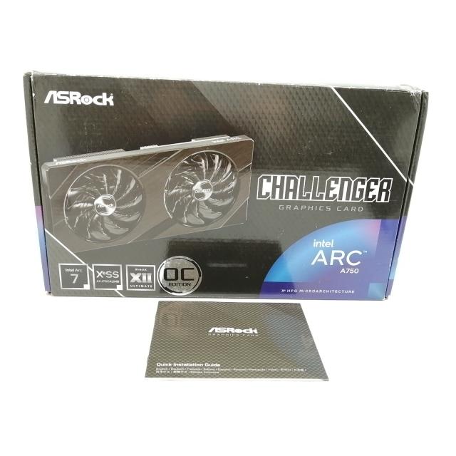 中古】ASRock Intel Arc A750 Challenger D 8GB OC ArcA750/8GB(GDDR6
