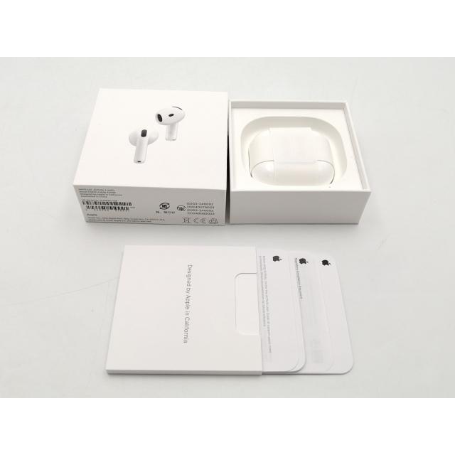 中古 AirPods4（箱無し） 中古】Apple AirPods 4 アクティブノイズキャンセリング搭載モデル
