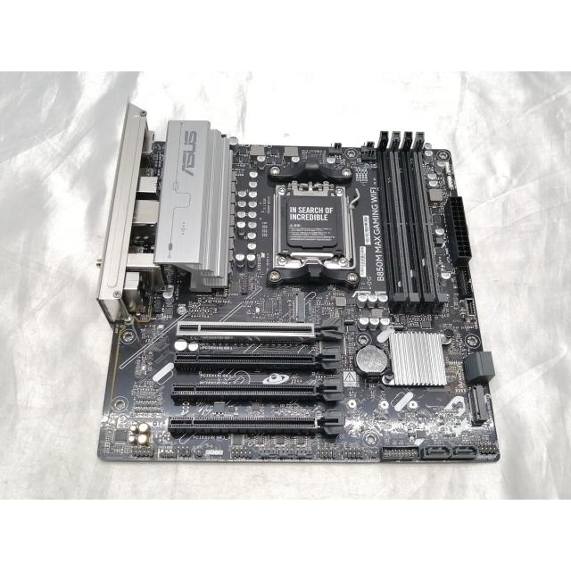中古】ASUS B850M MAX GAMING WIFI B850/AM5/MicroATX【ECセンター
