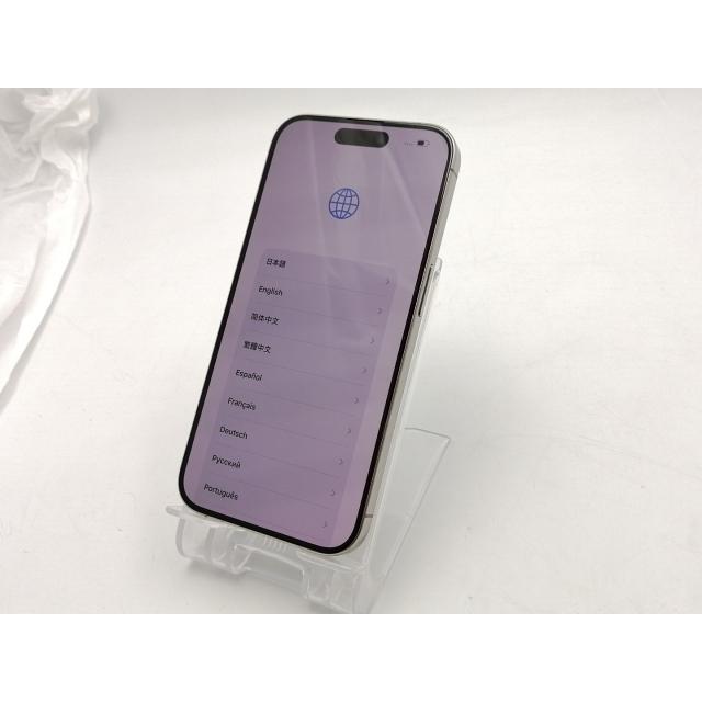 中古】Apple 国内版 【SIMフリー】 iPhone 15 Pro 256GB ナチュラル