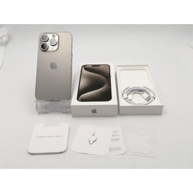 中古】Apple 国内版 【SIMフリー】 iPhone 15 Pro 256GB ナチュラル