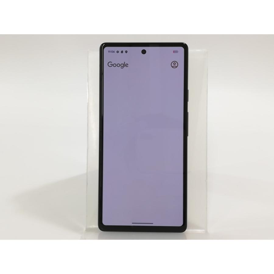 中古】Google au 【SIMフリー】 Pixel 6a チャコール 6GB 128GB GB17L
