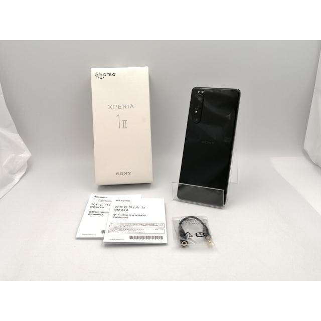 【SIMロック解除済み】SONY Xperia 1 II ドコモahamo版 128GB 動作○ 中古】SONY docomo ahamo 【SIMロック解除済み】 Xperia 1 II ブラック