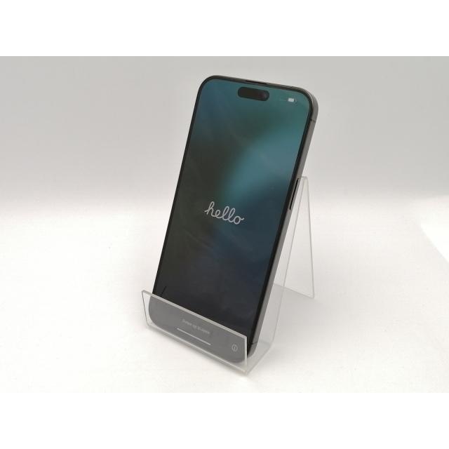 【中古】Apple 国内版 【SIMフリー】 iPhone 15 Pro Max 256GB ブラックチタニウム MU6P3J/A【ECセンター】保証期間１ヶ月【ランクA】の画像