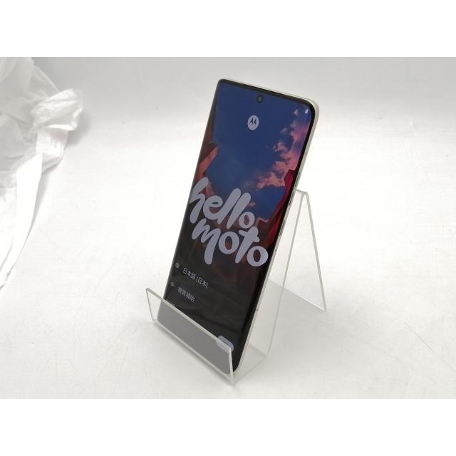 中古】MOTOROLA SoftBank 【SIMフリー】 motorola edge 50s pro バニラ