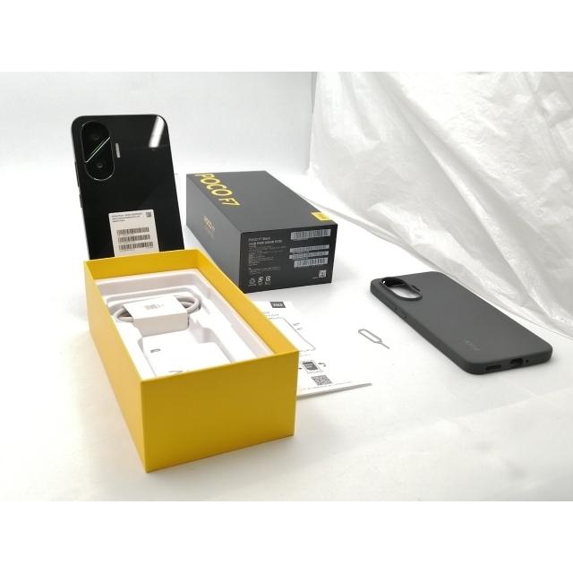 中古】Xiaomi 国内版 【SIMフリー】 Poco F7 ブラック 12GB 256GB