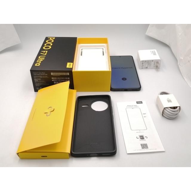 中古】Xiaomi 国内版 【SIMフリー】 Poco F7 Ultra ブラック 12GB