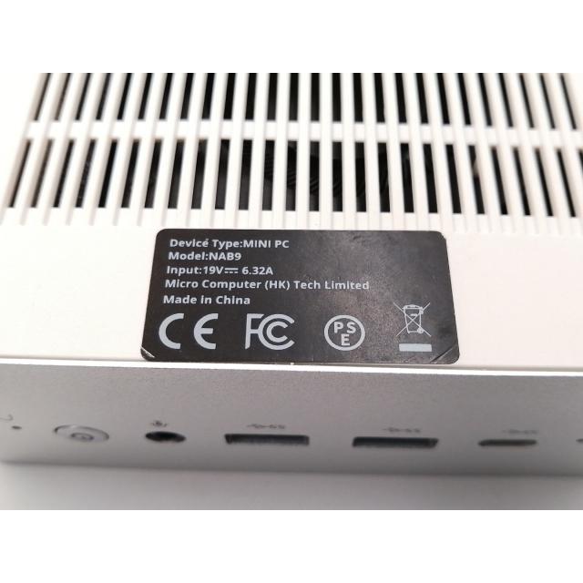 中古】MINISFORUM NAB9 Corei9-12900HK/2.5GbitLAN/Wi-Fi6(ax)+BT5.2