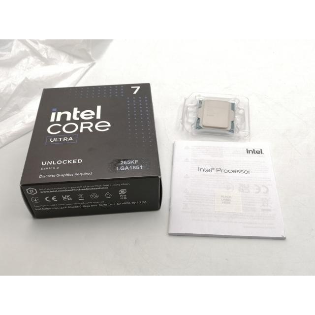 中古】Intel Core Ultra 7 265KF(3.9GHz) Box LGA1851/20C(P:8C/E:12C