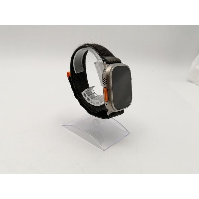 【中古】Apple Apple Watch Ultra 49mm Cellular チタニウムケース/ブラック/グレイトレイルループ M&L MQFX3J/A【ECセンター】保証期間１ヶ月【ランクA】の画像