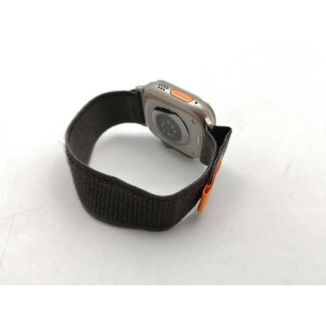 【中古】Apple Apple Watch Ultra 49mm Cellular チタニウムケース/ブラック/グレイトレイルループ M&L MQFX3J/A【ECセンター】保証期間１ヶ月【ランクA】の画像