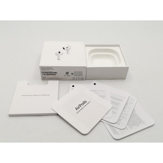中古】Apple AirPods 4 アクティブノイズキャンセリング搭載モデル