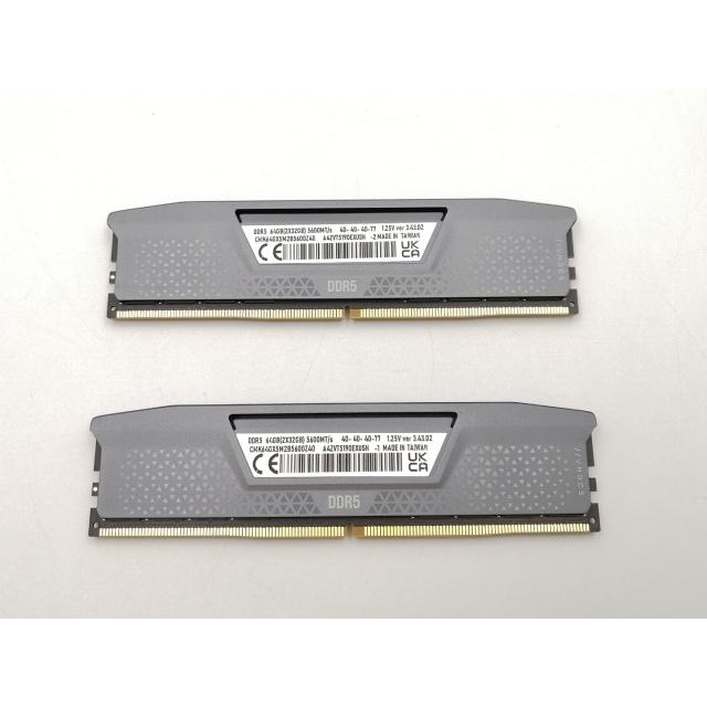 中古】DDR5 32GB 2枚組（合計64GB） DDR5-5600(PC5-44800