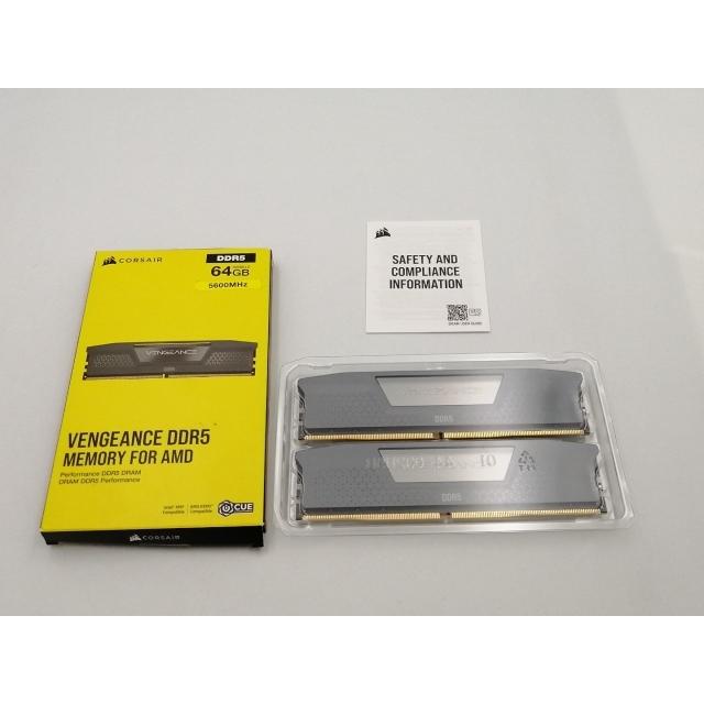 中古】DDR5 32GB 2枚組（合計64GB） DDR5-5600(PC5-44800