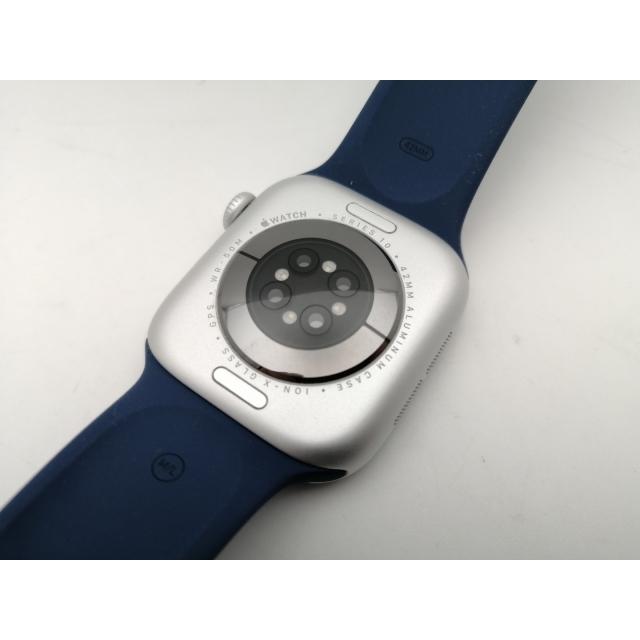 【中古】Apple Apple Watch Series10 42mm GPS シルバーアルミニウムケース/デニムスポーツバンド (M/L) MWWC3J/A【神保町】保証期間１ヶ月【ランクB】の画像