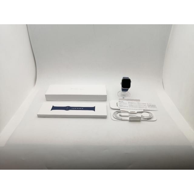 【中古】Apple Apple Watch Series10 42mm GPS シルバーアルミニウムケース/デニムスポーツバンド (M/L) MWWC3J/A【神保町】保証期間１ヶ月【ランクB】の画像