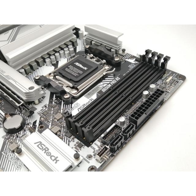 中古】ASRock B650M Pro RS B650/AM5/MicroATX【ECセンター】保証期間