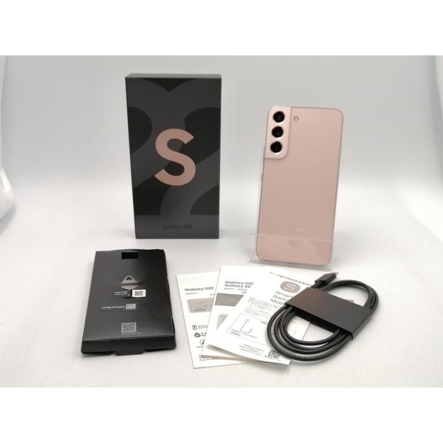 中古】SAMSUNG UQmobile 【SIMフリー】 Galaxy S22 ピンクゴールド 8GB